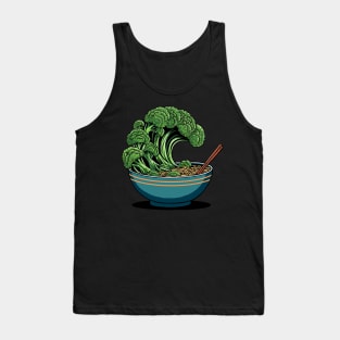 The Great Wave off Broccoli Tank Top